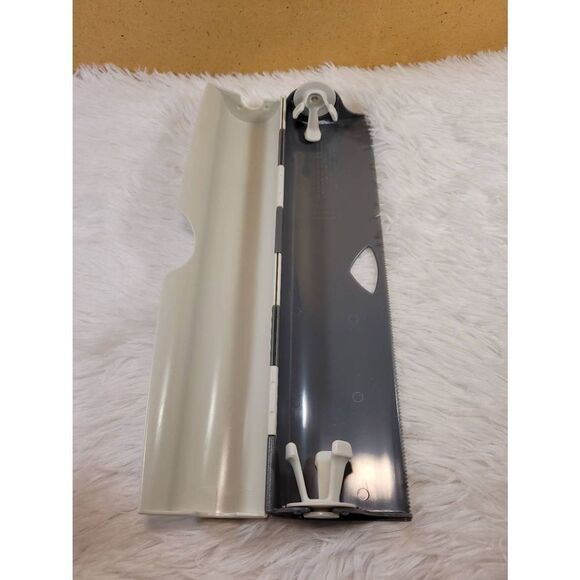 Hutzler White and Grey Refillable Wrap Dispenser - Picture 3 of 5